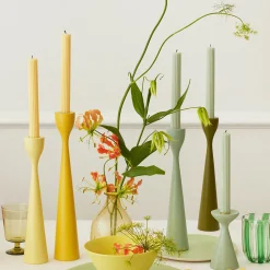 Sea Foam Green Table Candles (x 2)>Meri Meri New