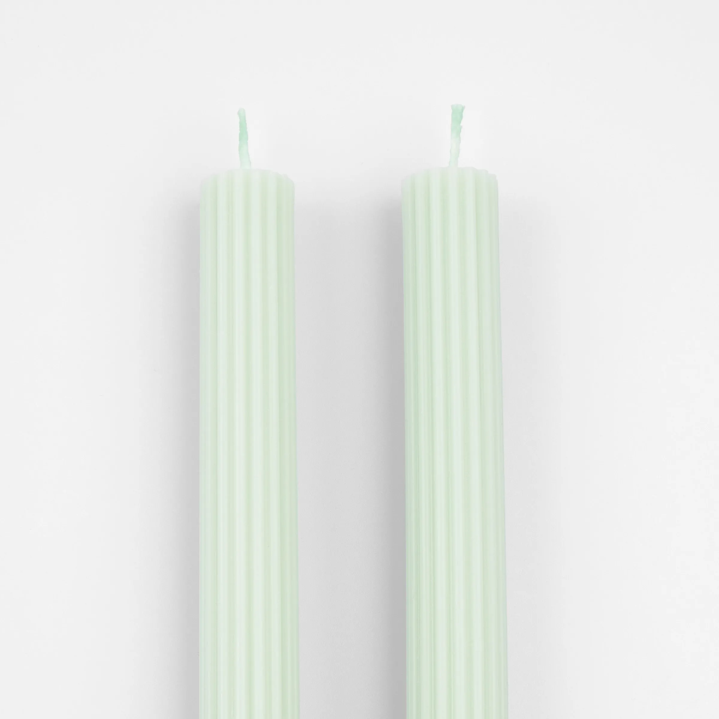 Sea Foam Green Table Candles (x 2)>Meri Meri New