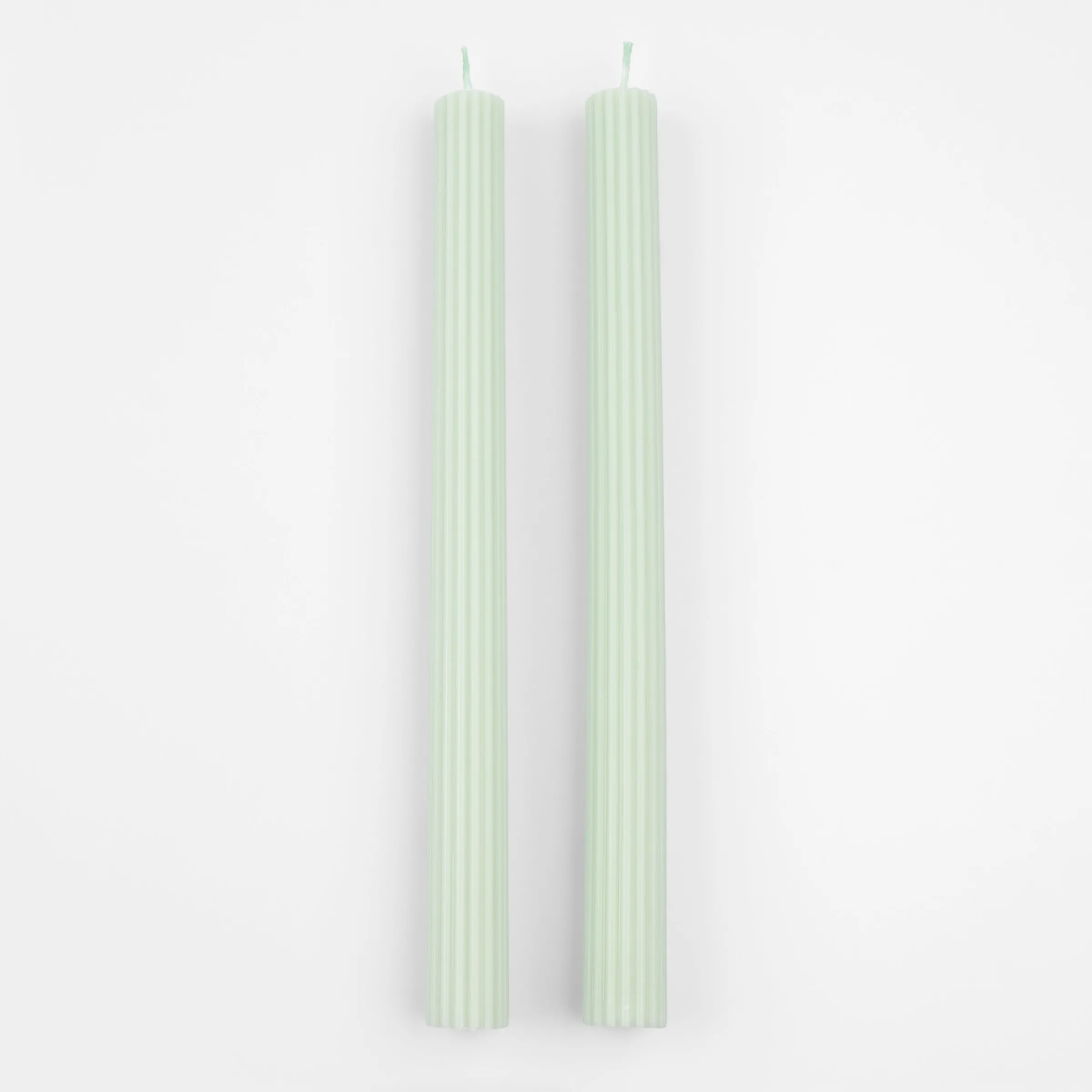 Sea Foam Green Table Candles (x 2)>Meri Meri New