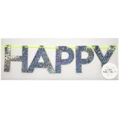 Silver Happy Birthday Garland><noscript><img width=