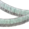 Silver Iridescent Tinsel Fringe Garland>Meri Meri Clearance