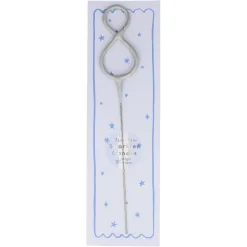 Silver Sparkler Numbers 0 to 9 Candles>Meri Meri Outlet