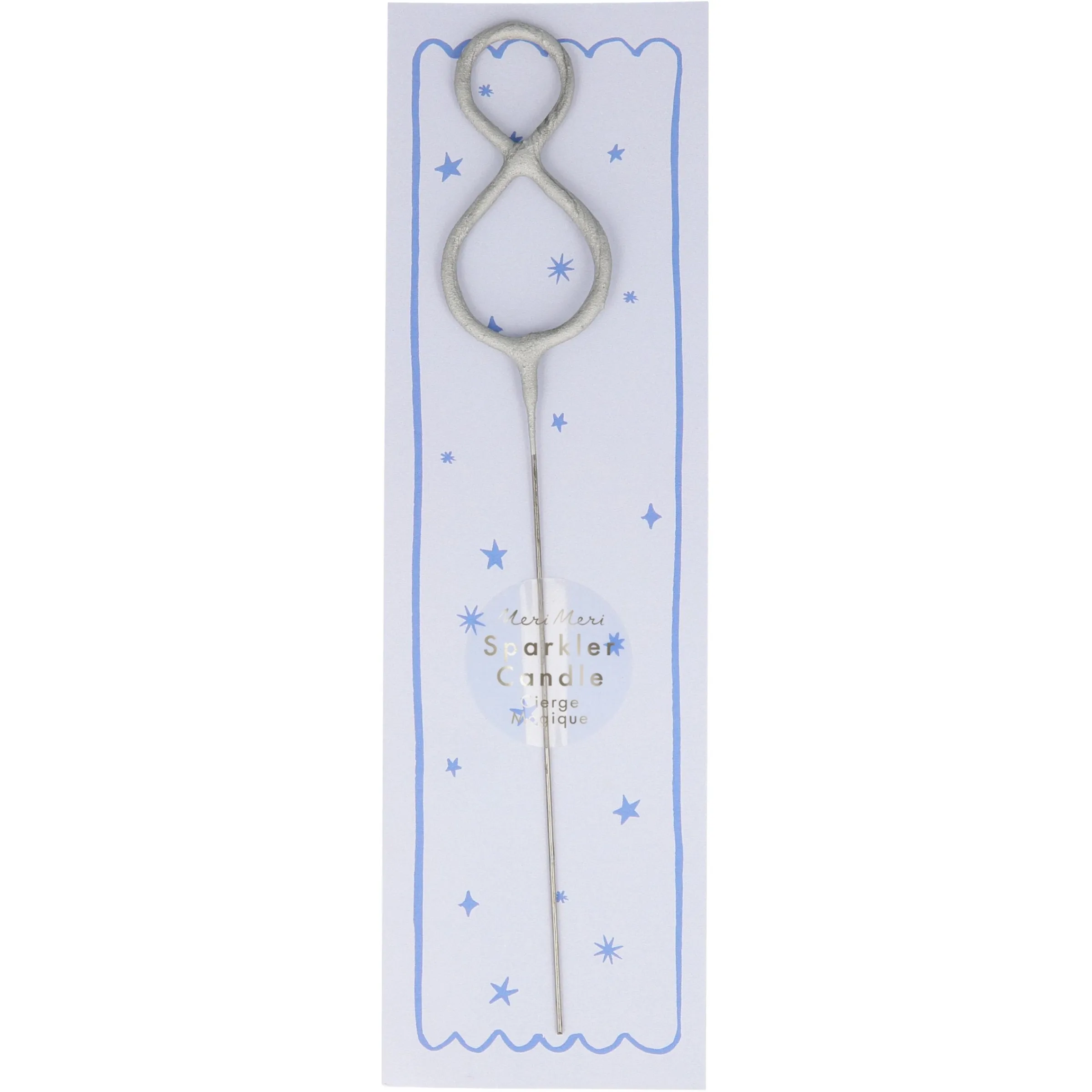 Silver Sparkler Numbers 0 to 9 Candles>Meri Meri Outlet