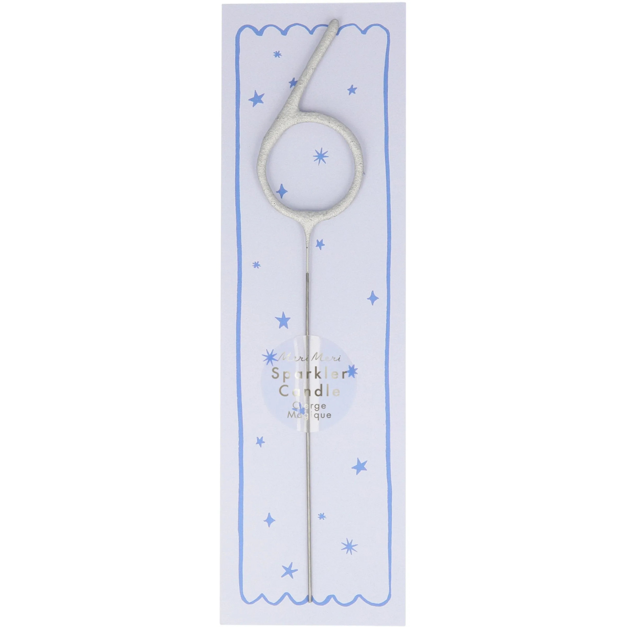 Silver Sparkler Numbers 0 to 9 Candles>Meri Meri Outlet