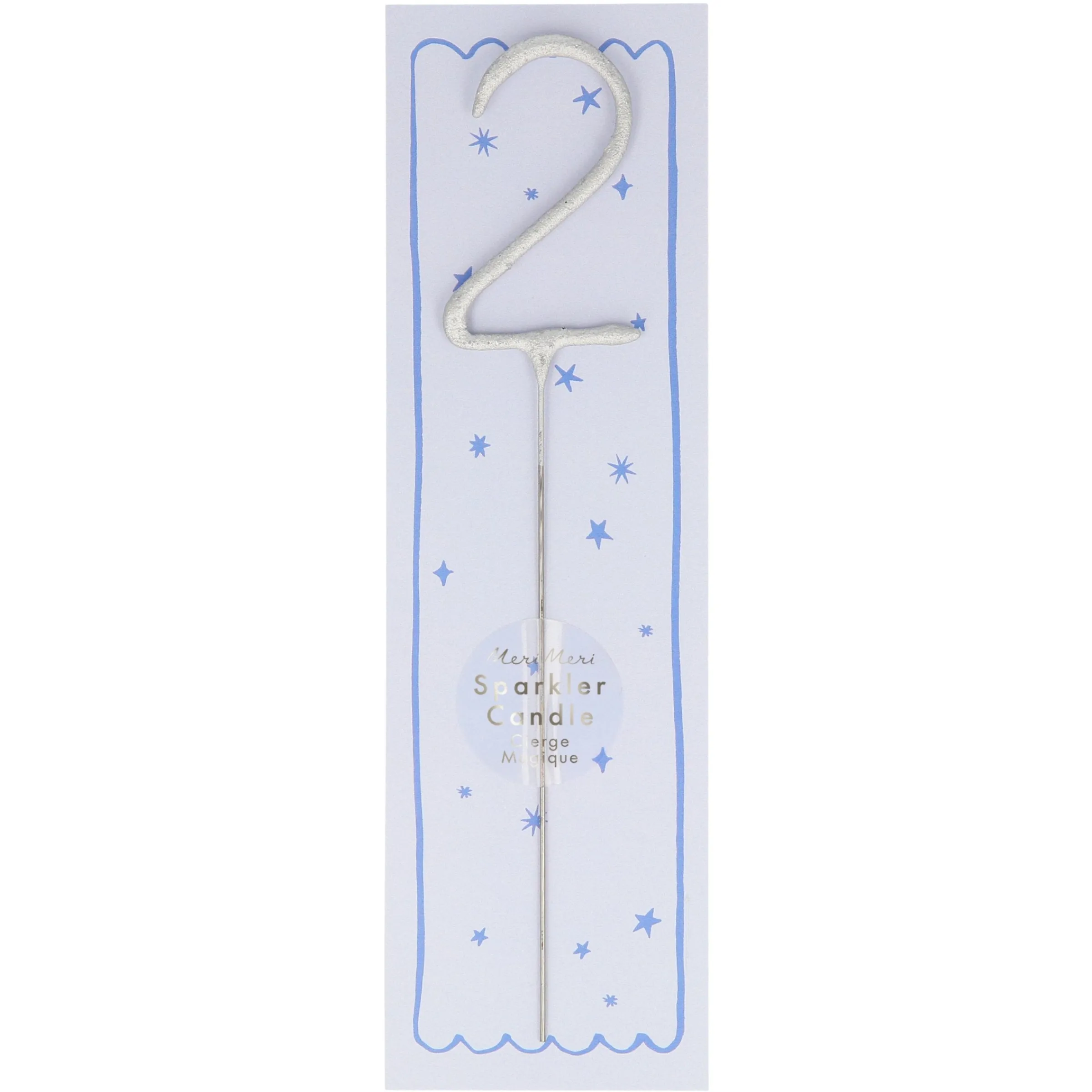 Silver Sparkler Numbers 0 to 9 Candles>Meri Meri Outlet