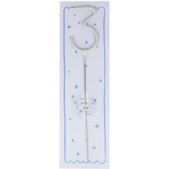 Silver Sparkler Numbers 0 to 9 Candles><noscript><img width=