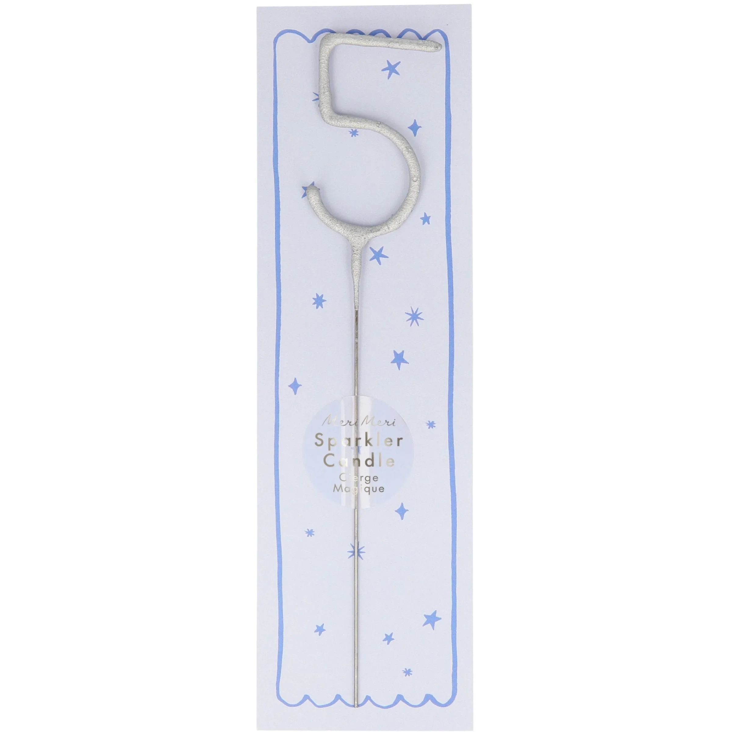 Silver Sparkler Numbers 0 to 9 Candles>Meri Meri Outlet
