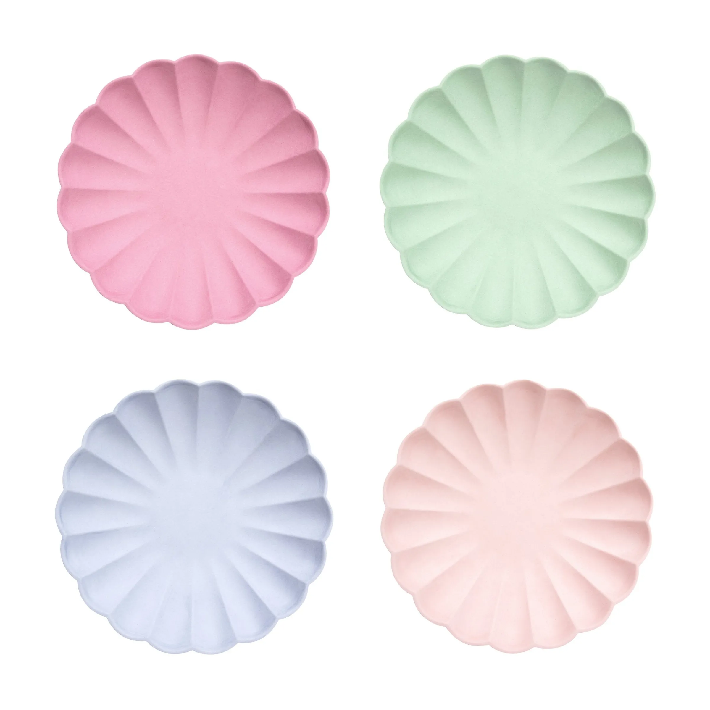 Small Multicolor Compostable Plates (x 8)>Meri Meri Discount