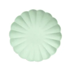 Small Multicolor Compostable Plates (x 8)><noscript><img width=