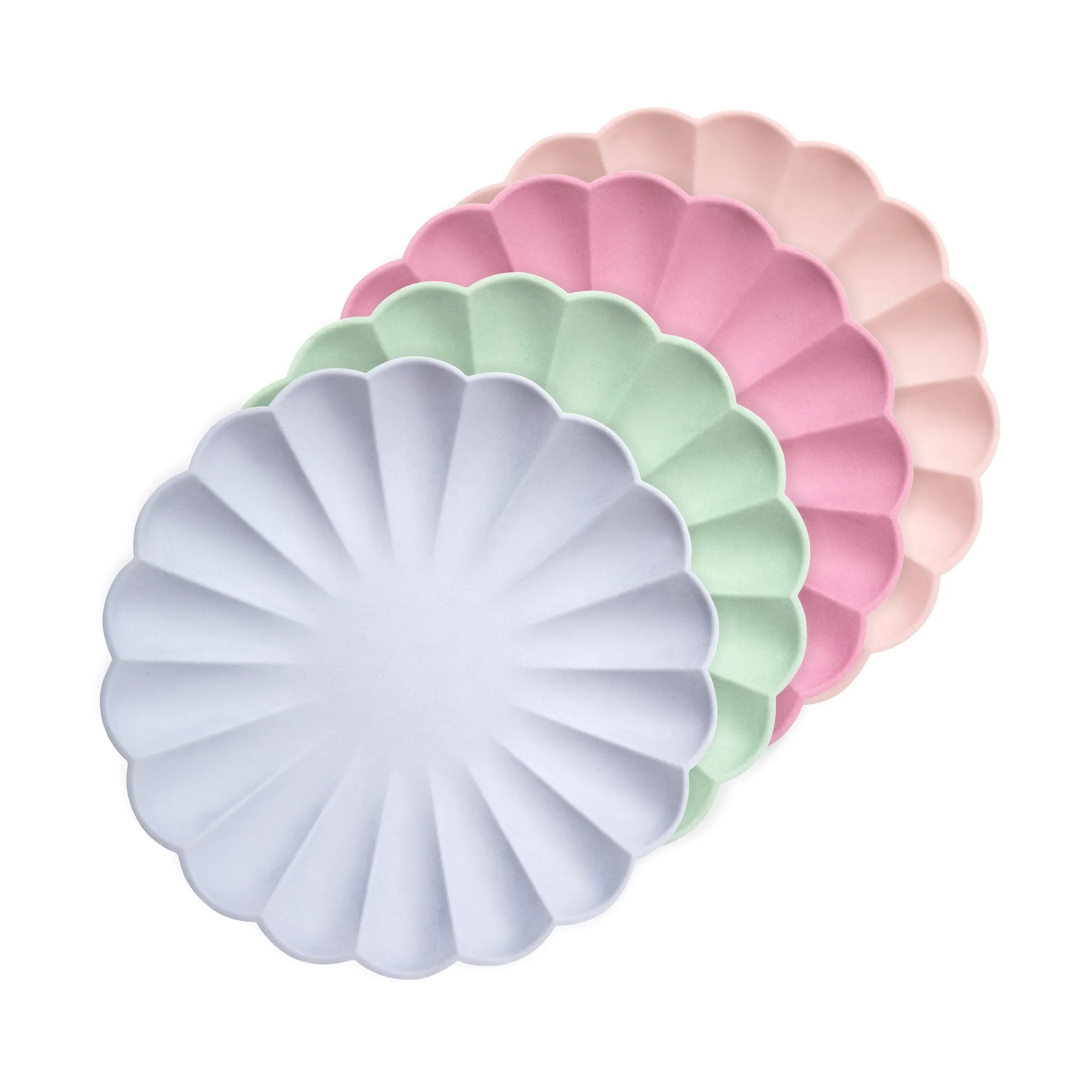 Small Multicolor Compostable Plates (x 8)>Meri Meri Discount