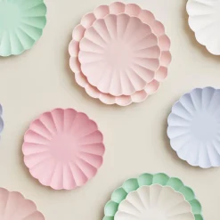 Small Soft Lilac Compostable Plates (x 8)><noscript><img width=
