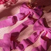Solid Violet Fabric Bow>Meri Meri Hot