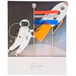 Space Cake Toppers (x 2)>Meri Meri New