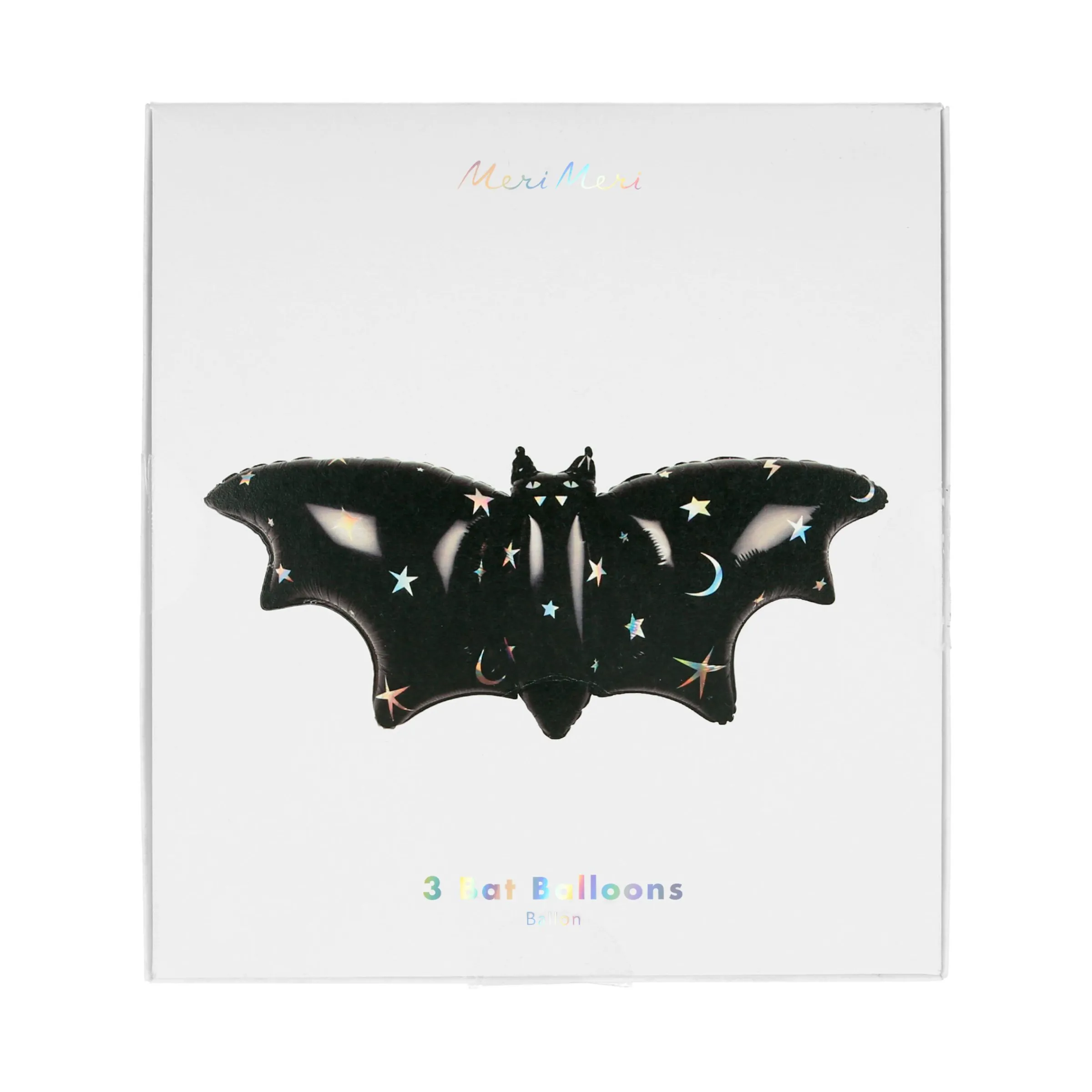 Sparkle Bat Foil Balloons (x 3)>Meri Meri Online