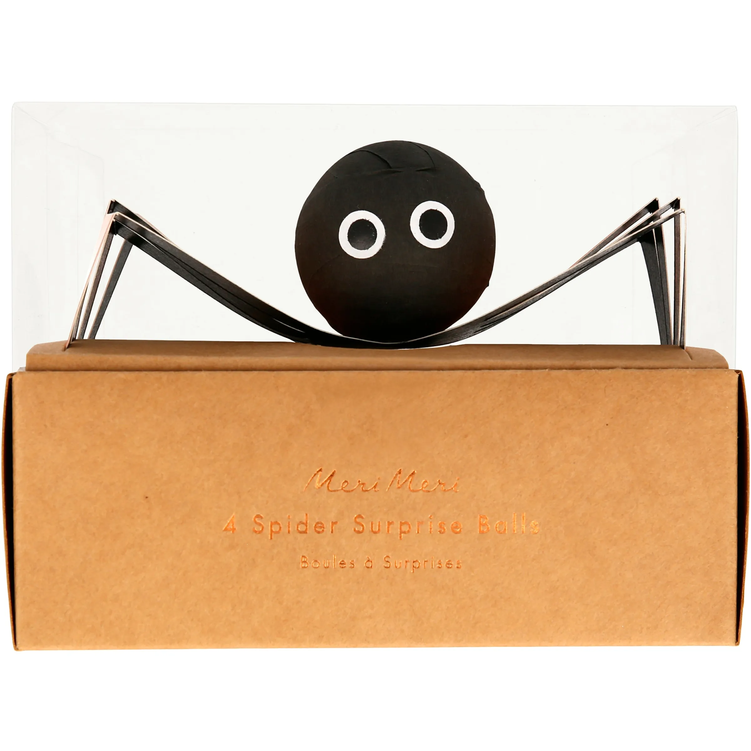 Spider Surprise Balls (x 4)>Meri Meri Hot