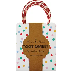Spotty Party Bags (x 8)>Meri Meri Online