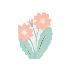 Spring Flower Napkins (x 16)><noscript><img width=