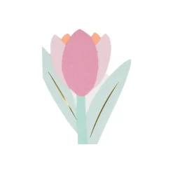 Spring Flower Napkins (x 16)><noscript><img width=