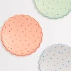 Star Pattern Dinner Plates (x 8)>Meri Meri Clearance