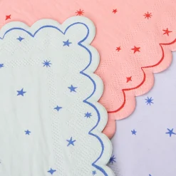 Star Pattern Large Napkins (x 16)><noscript><img width=