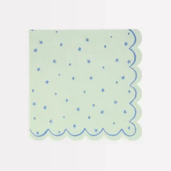 Star Pattern Large Napkins (x 16)><noscript><img width=