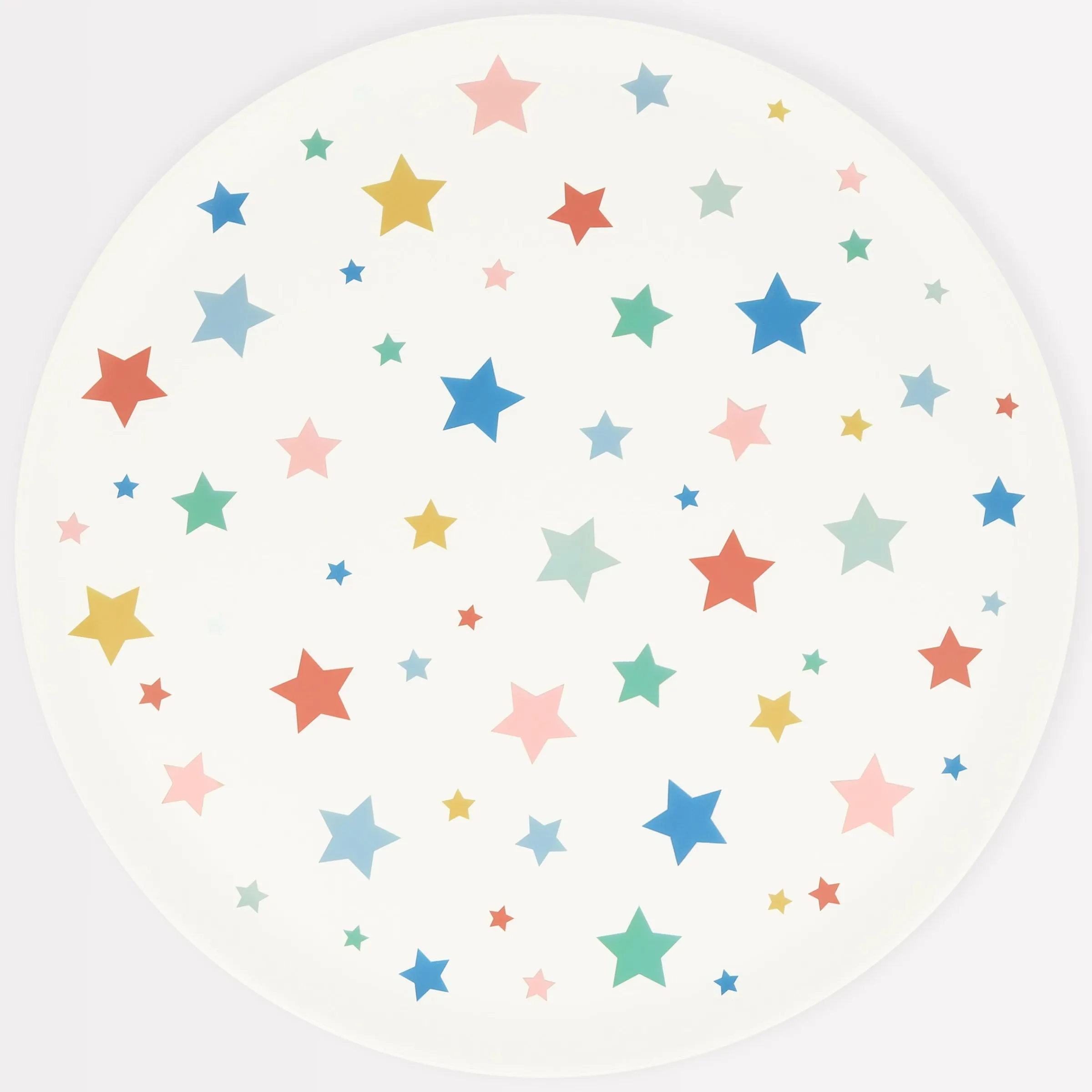 Star Pattern Reusable Large Plates (x 6)>Meri Meri Discount