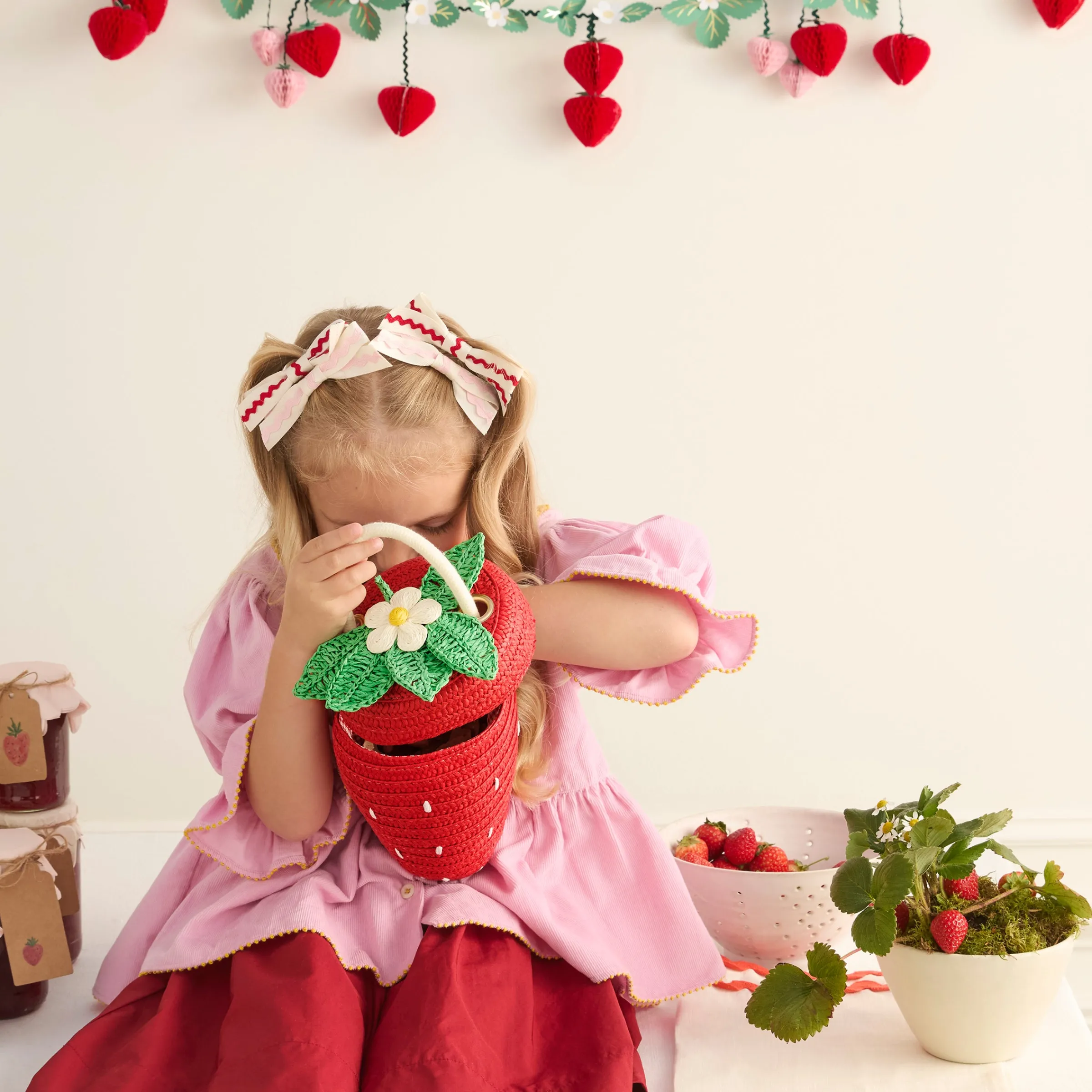 Strawberry Basket Bag>Meri Meri Best