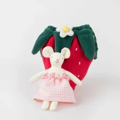Strawberry Mouse Mini Doll><noscript><img width=