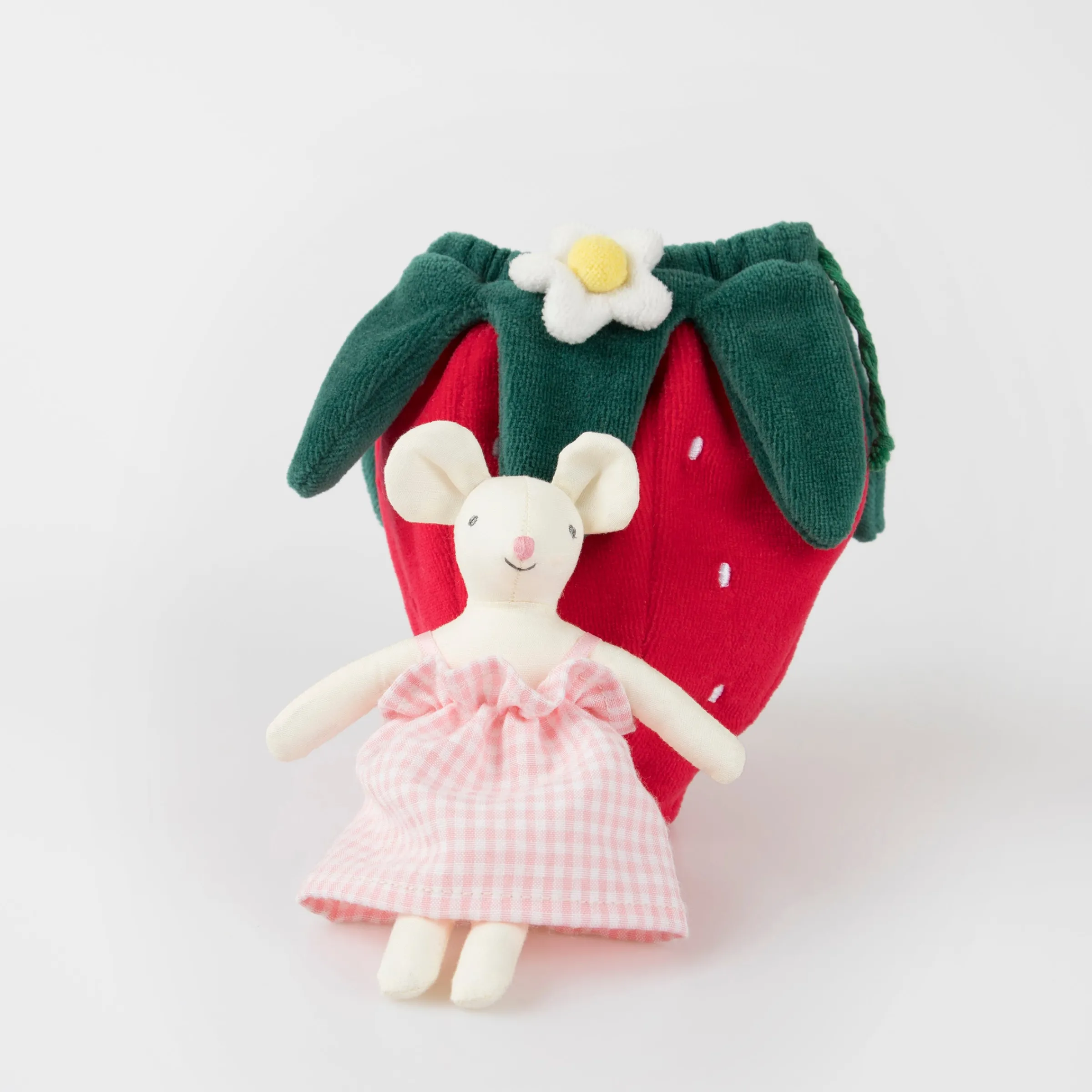 Strawberry Mouse Mini Doll>Meri Meri Best