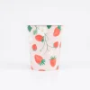 Strawberry Pattern Cups (x 8)>Meri Meri Sale