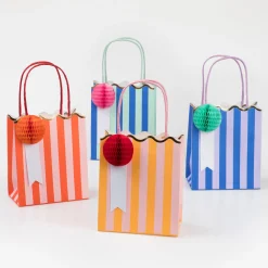 Stripe Party Bags (x 8)>Meri Meri New