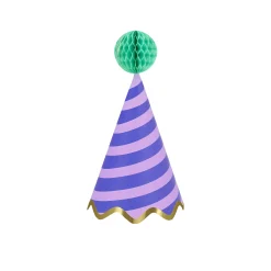 Stripe Party Hats (x 8)><noscript><img width=
