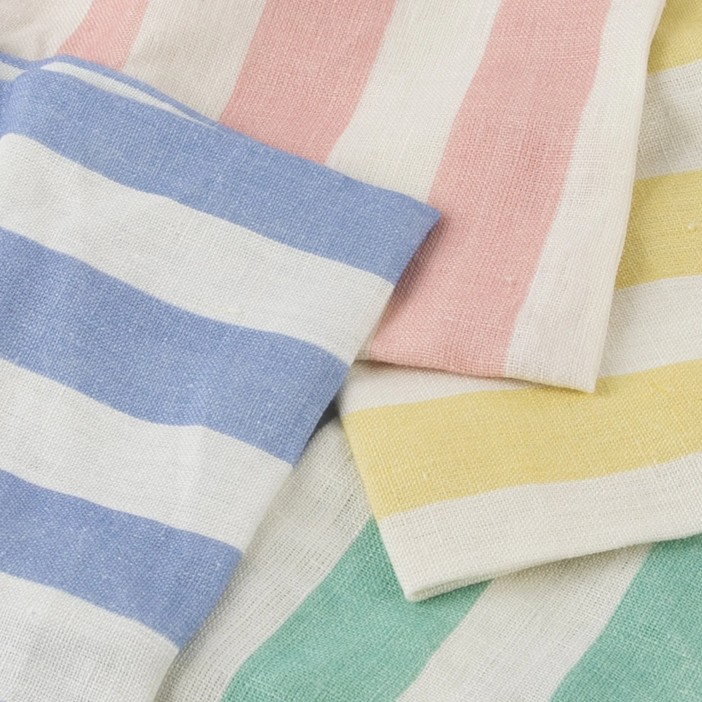 Stripe Ruffle Fabric Napkins (x 4)>Meri Meri Clearance