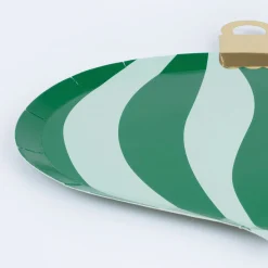 Striped Ornament Plates (x 8)>Meri Meri New