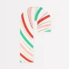 Stripy Candy Cane Napkins (x 16)>Meri Meri Hot