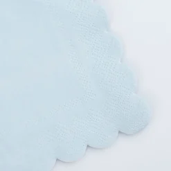 Summer Sky Blue Large Napkins (x 16)>Meri Meri Hot