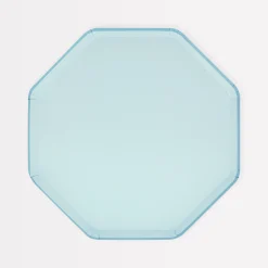Summer Sky Blue Side Plates (x 8)>Meri Meri Clearance