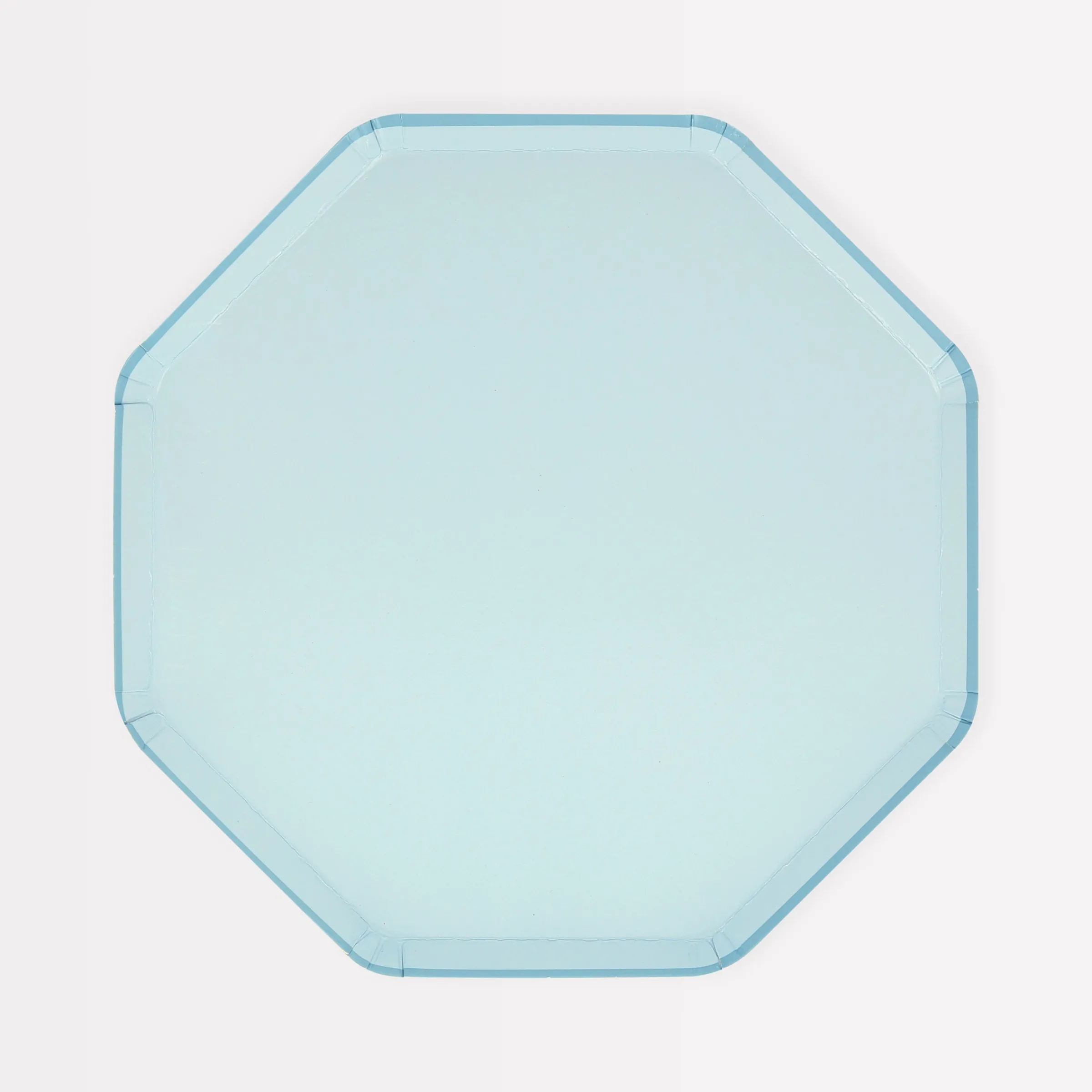 Summer Sky Blue Side Plates (x 8)>Meri Meri Clearance