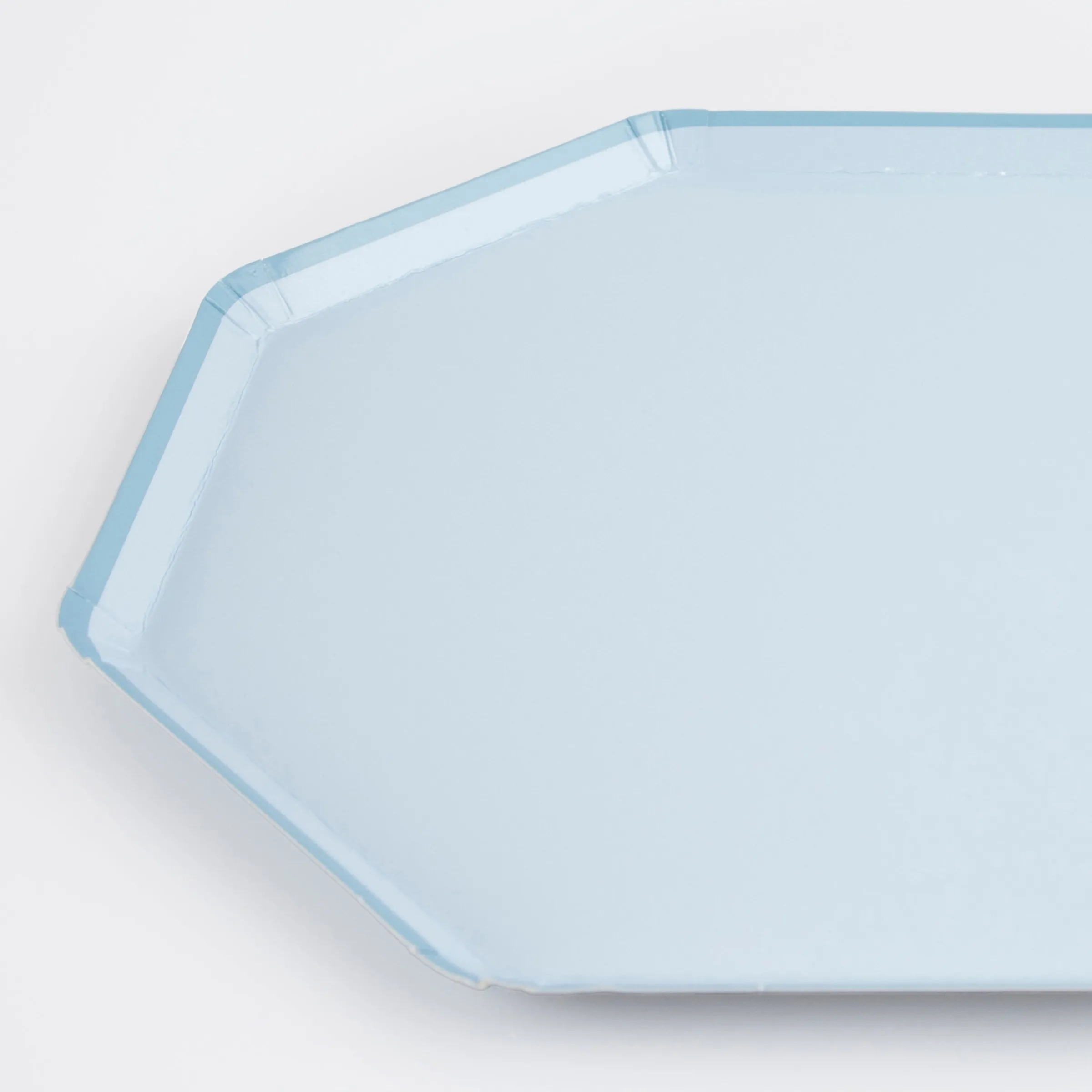Summer Sky Blue Side Plates (x 8)>Meri Meri Clearance