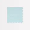 Summer Sky Blue Small Napkins (x 16)>Meri Meri Outlet