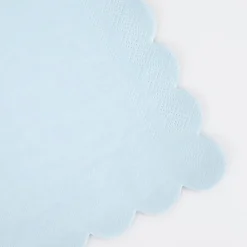 Summer Sky Blue Small Napkins (x 16)>Meri Meri Outlet