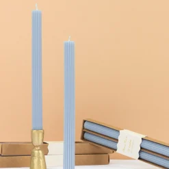 Summer Sky Blue Table Candles (x 2)>Meri Meri Online