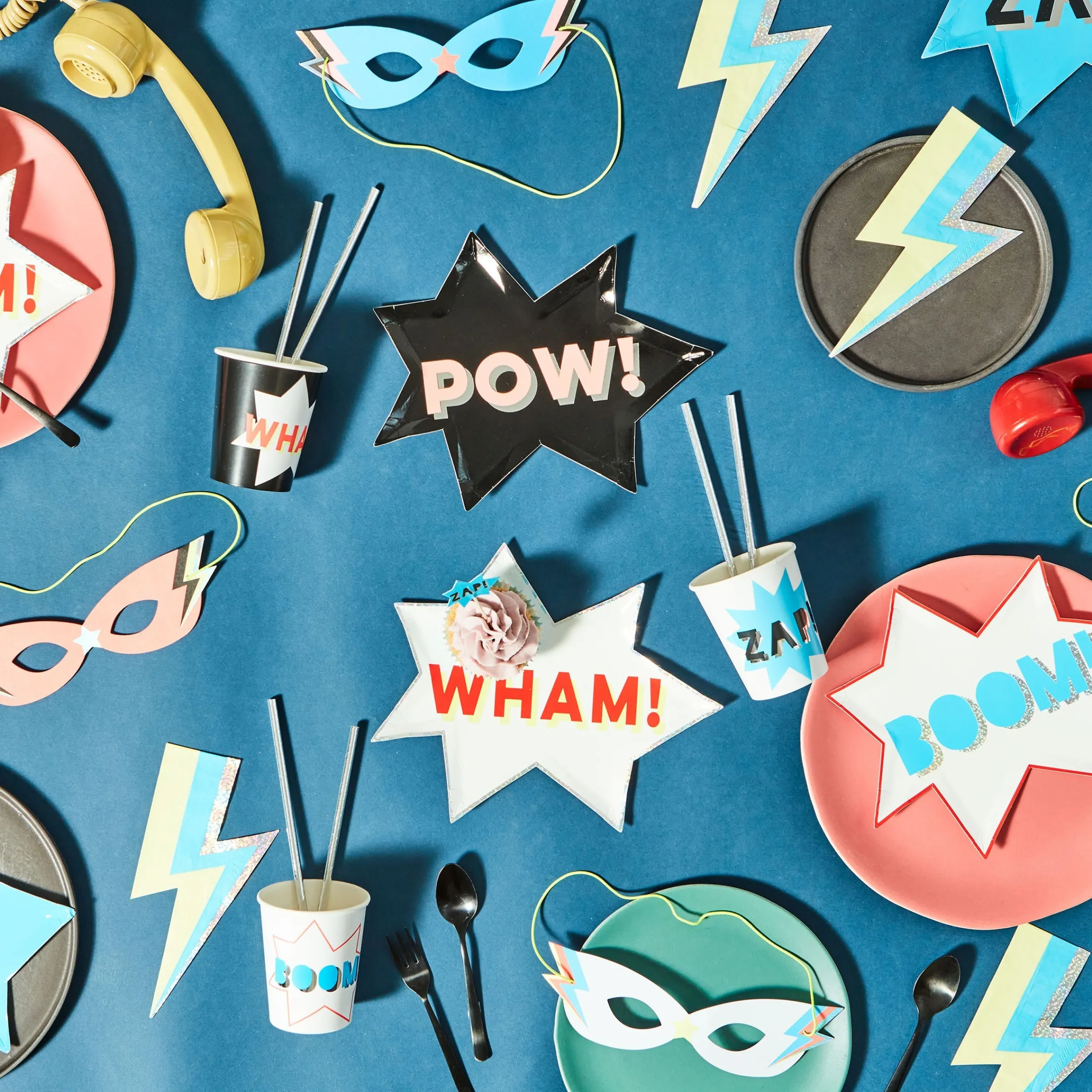 Superhero Cups (x 8)>Meri Meri Best