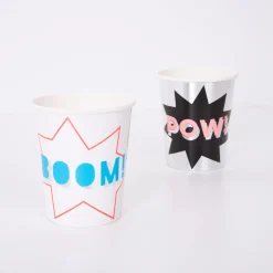 Superhero Cups (x 8)><noscript><img width=