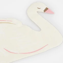 Swan Shaped Napkins (x 16)>Meri Meri Clearance