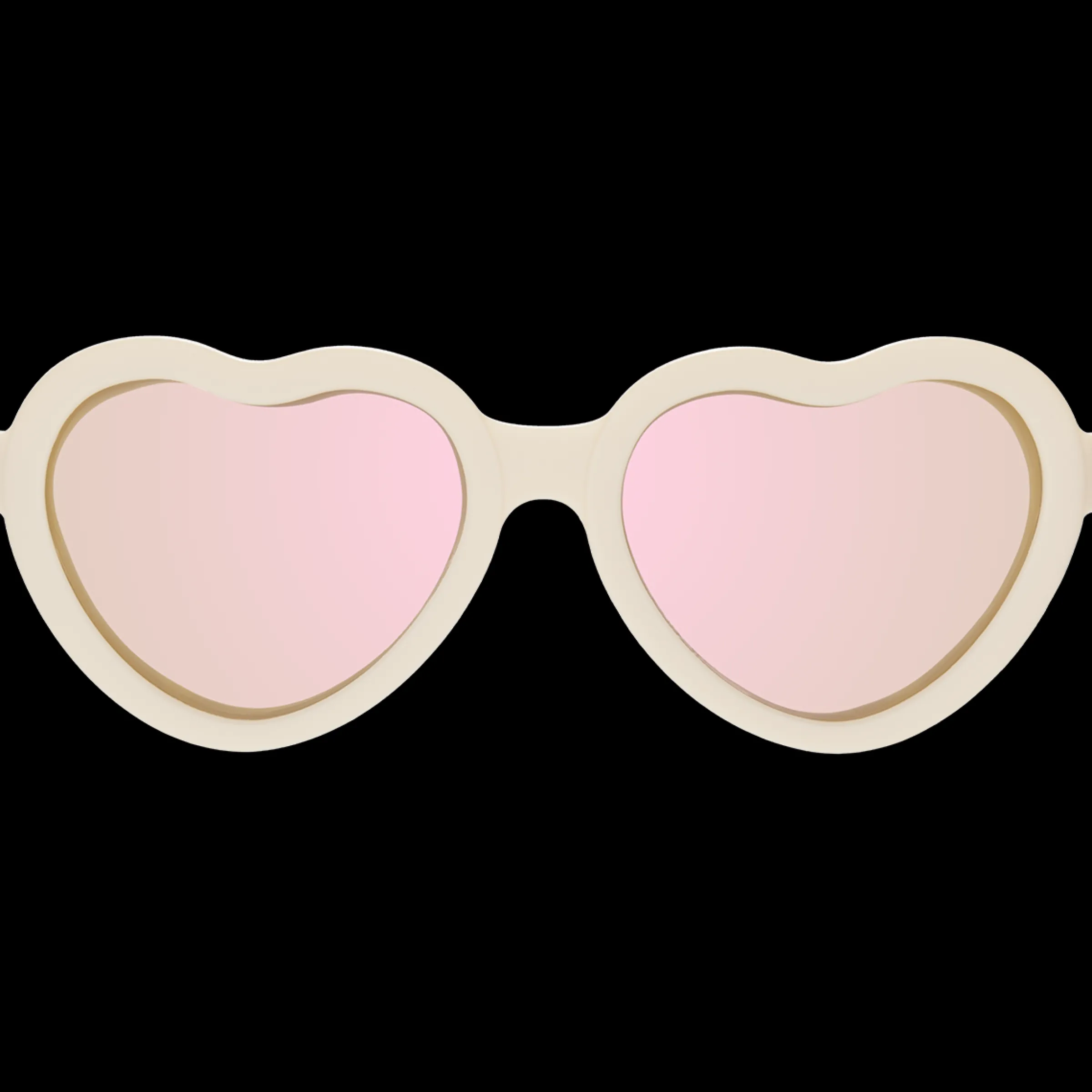 Sweet Cream Heart Mirrored Lense Sunglasses>Meri Meri Outlet