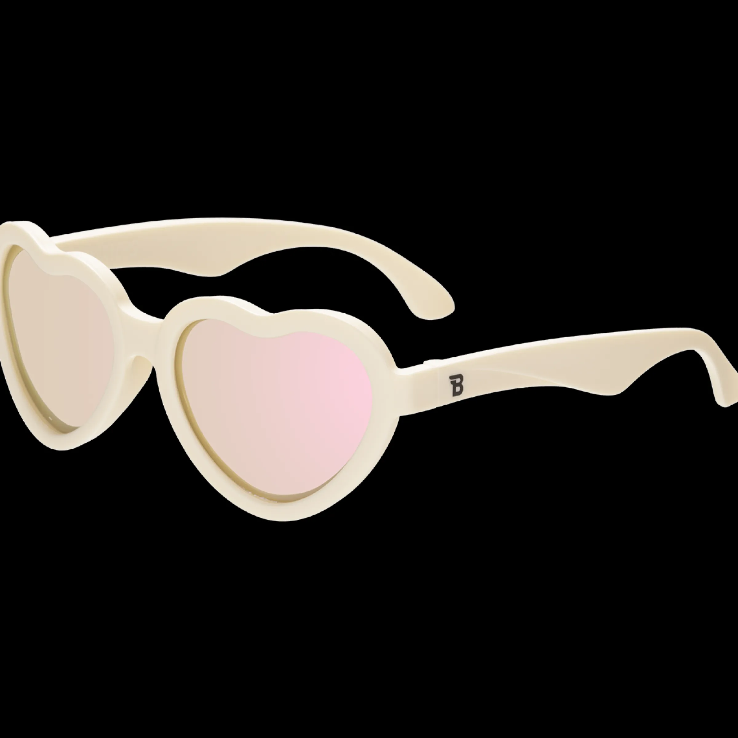 Sweet Cream Heart Mirrored Lense Sunglasses>Meri Meri Outlet