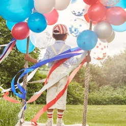 4th of July Streamers (x 5)>Meri Meri Clearance