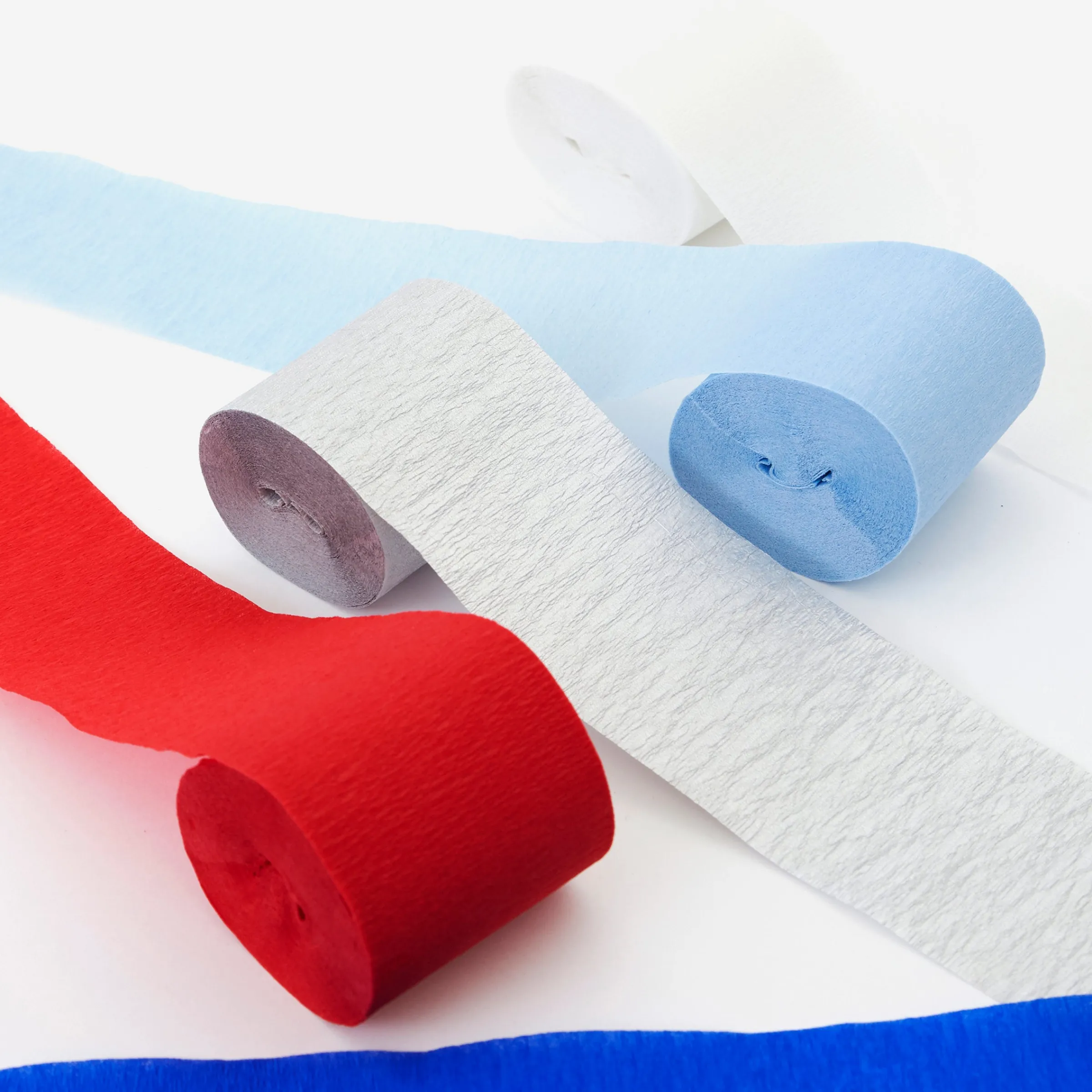 4th of July Streamers (x 5)>Meri Meri Clearance