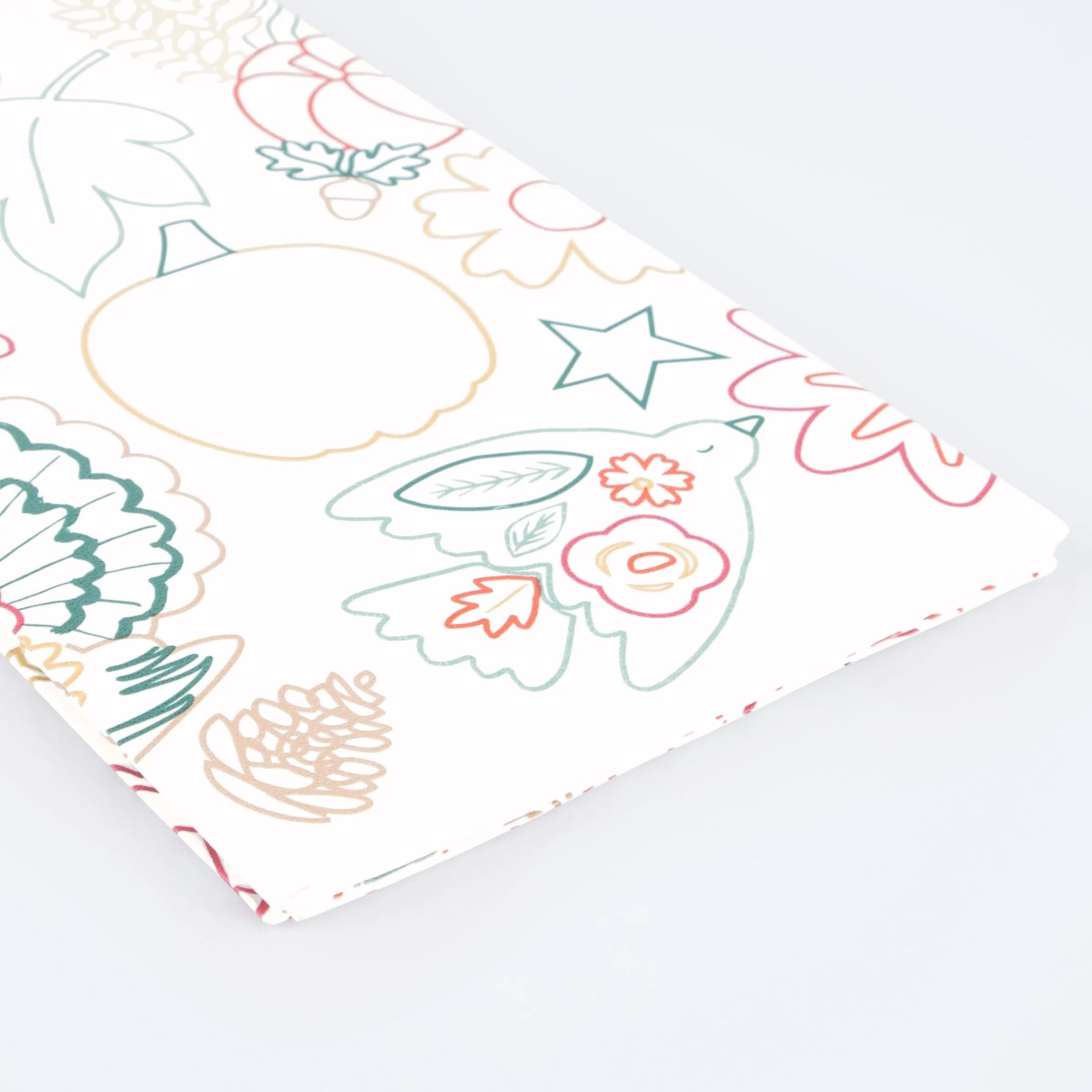 Thanksgiving Color In Activity Tablecloth>Meri Meri Best